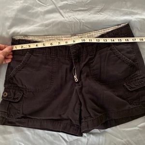 Roxy Cargo Shorts Black Size 9
